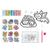 Faber- Castell Creativity For Kids Big Gem Diamond Painting - Axolotl - Contents